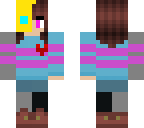 upgraded face cyborg frisk