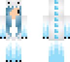 3-pixel arm edit of water dino girl