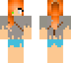 adventurer girl with cataract