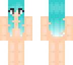 aqua blue hair base