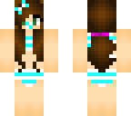 baby girl in a bikini