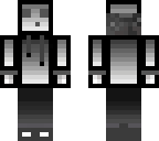 black and white slime