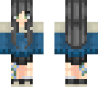 black haired girl