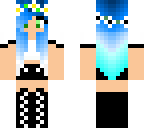 blue hair
