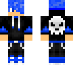 blue man