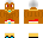 brown muscle man
