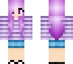 cute little purple girl