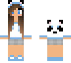 cute panda girl