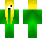 female flowey with hair