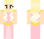girl with pink dress
