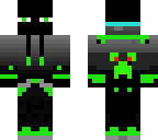 green cool enderman