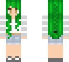 green hair