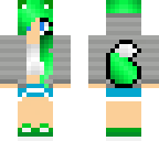 green wolf girl