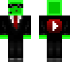 green youtuber slime
