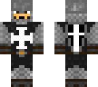 knight of malta with brown eyes