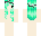 me with mint hair