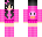 pink wool girl