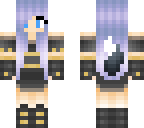 purple haired wolf warrior