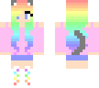 rainbow girl