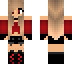 red and black