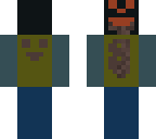 scary pumpkin man
