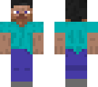steve black hair