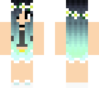 teal hair xd