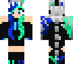 turqouise dragon girl