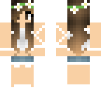 white flower girl
