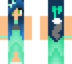 aqua marine prom girl