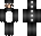 black and white dino