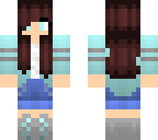 blue girl