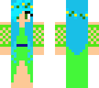 blue hair