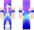 blue medieval dress