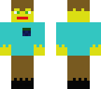blue minecraft clan skin 2