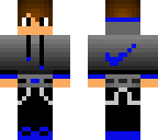 blue nike teen