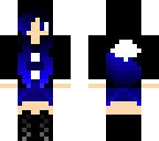blue wolf girl