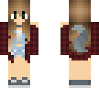 cool flannel girl