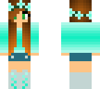 cute blue girl 