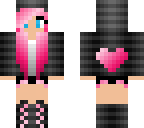cute heart girl