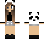 cute panda girl