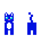 dark blue cat