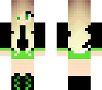 edit of the green girl