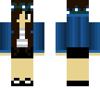 edited brunette girl