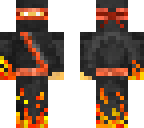 fiery ninja