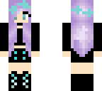 final goth purple hair