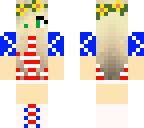 fourth of july blond girl