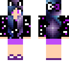 galaxy cat girl