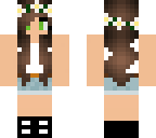 girl with flowers