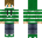 green boy with white